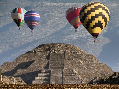 Teotihuacan balloon ride