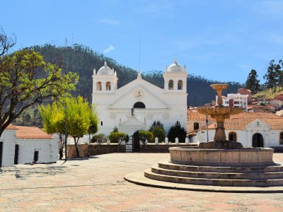 Church square in Sucre