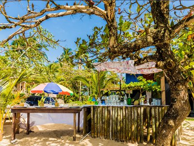 Bocas del Toro beach bar, Panama