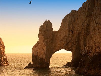 Arch and Land's End at Sunset, Cabo San Lucas