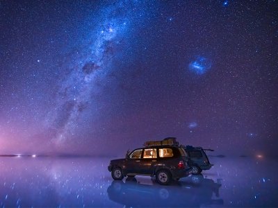 Milky Way vista, Uyuni