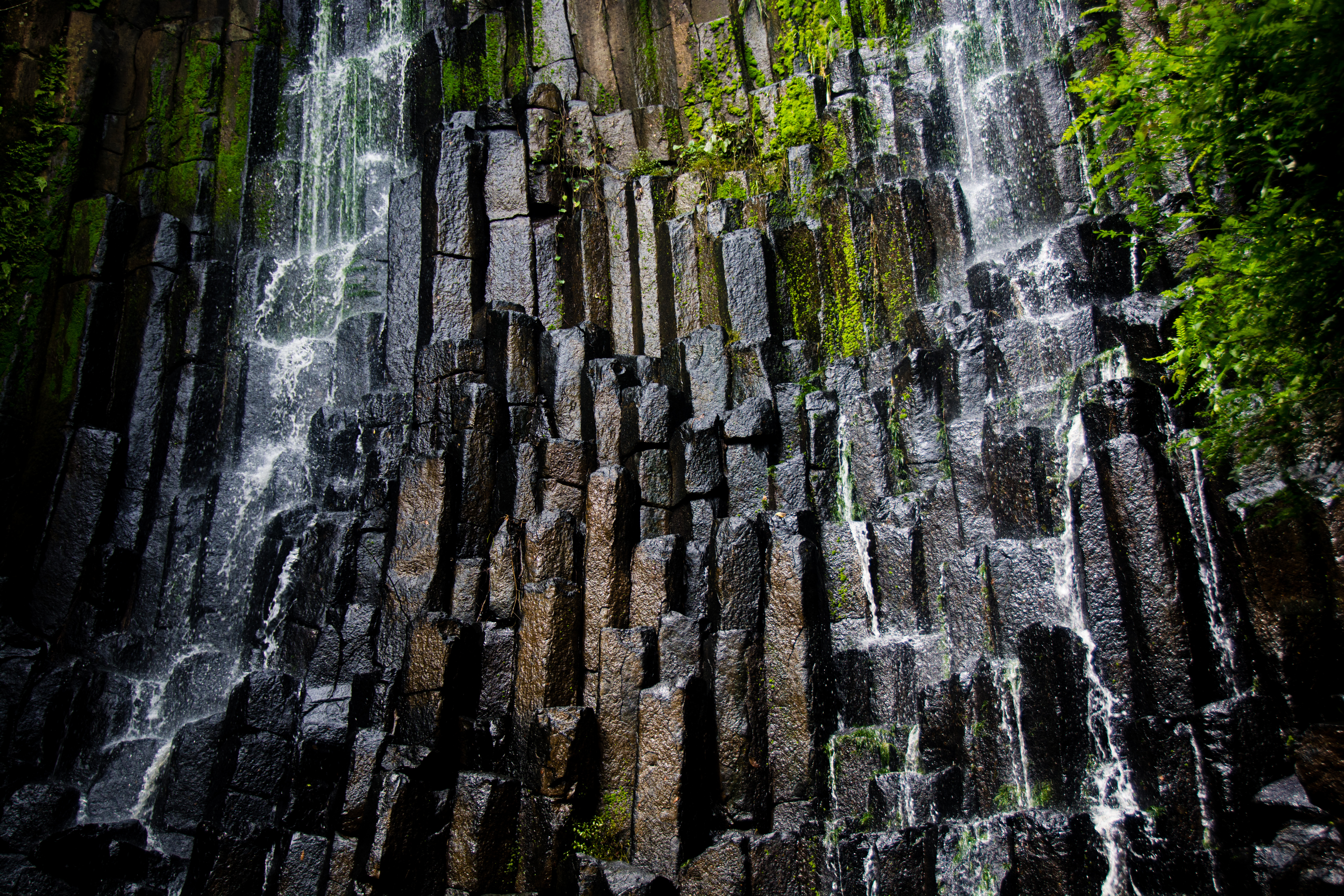 Waterfall Over Rectangle Stones Suchitoto, El Salvador Waterfall Over Rectangle Stones Suchitoto, El Salvador
