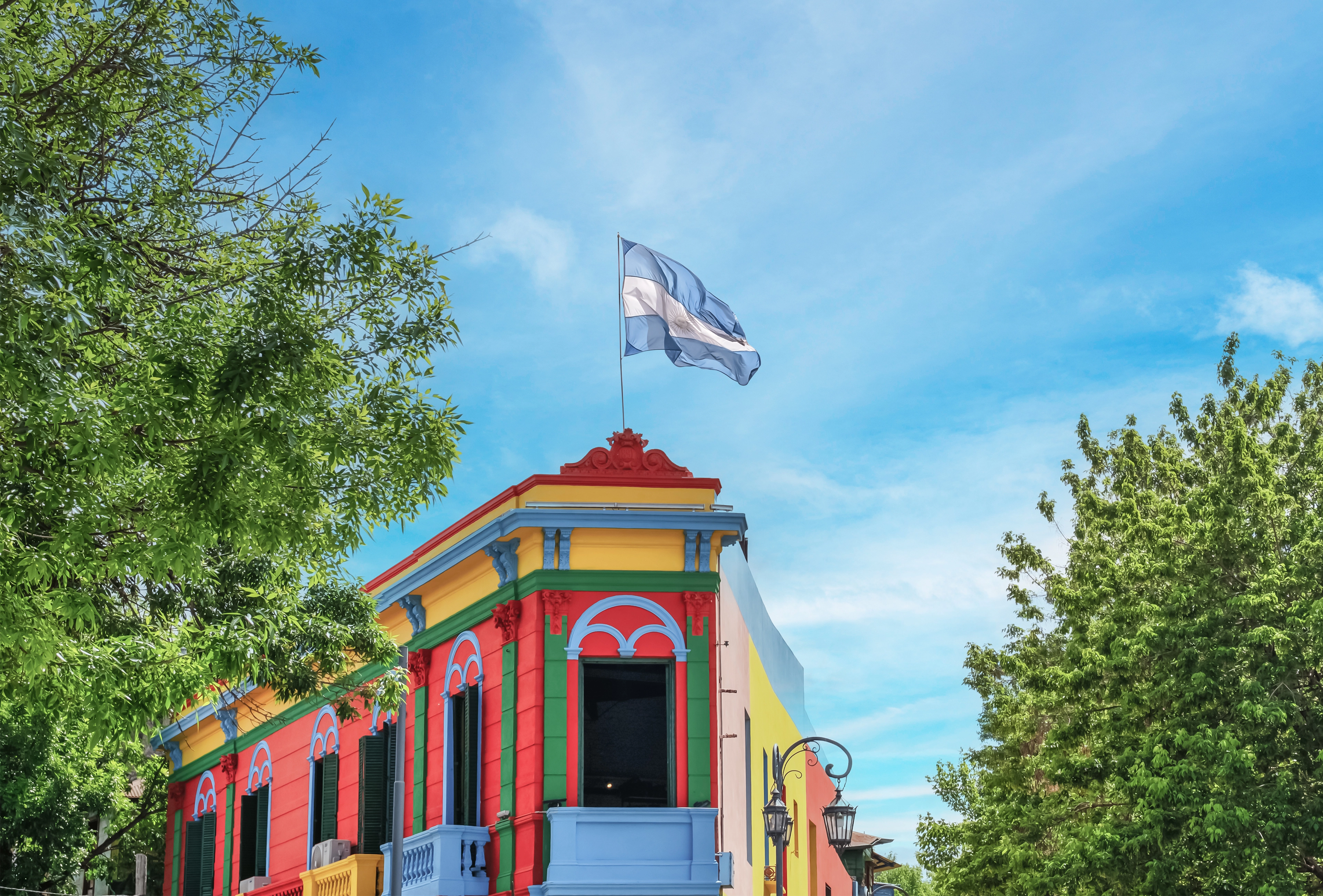 Argentina La Boca Buenos Aires Banner Argentina La Boca Buenos Aires Banner