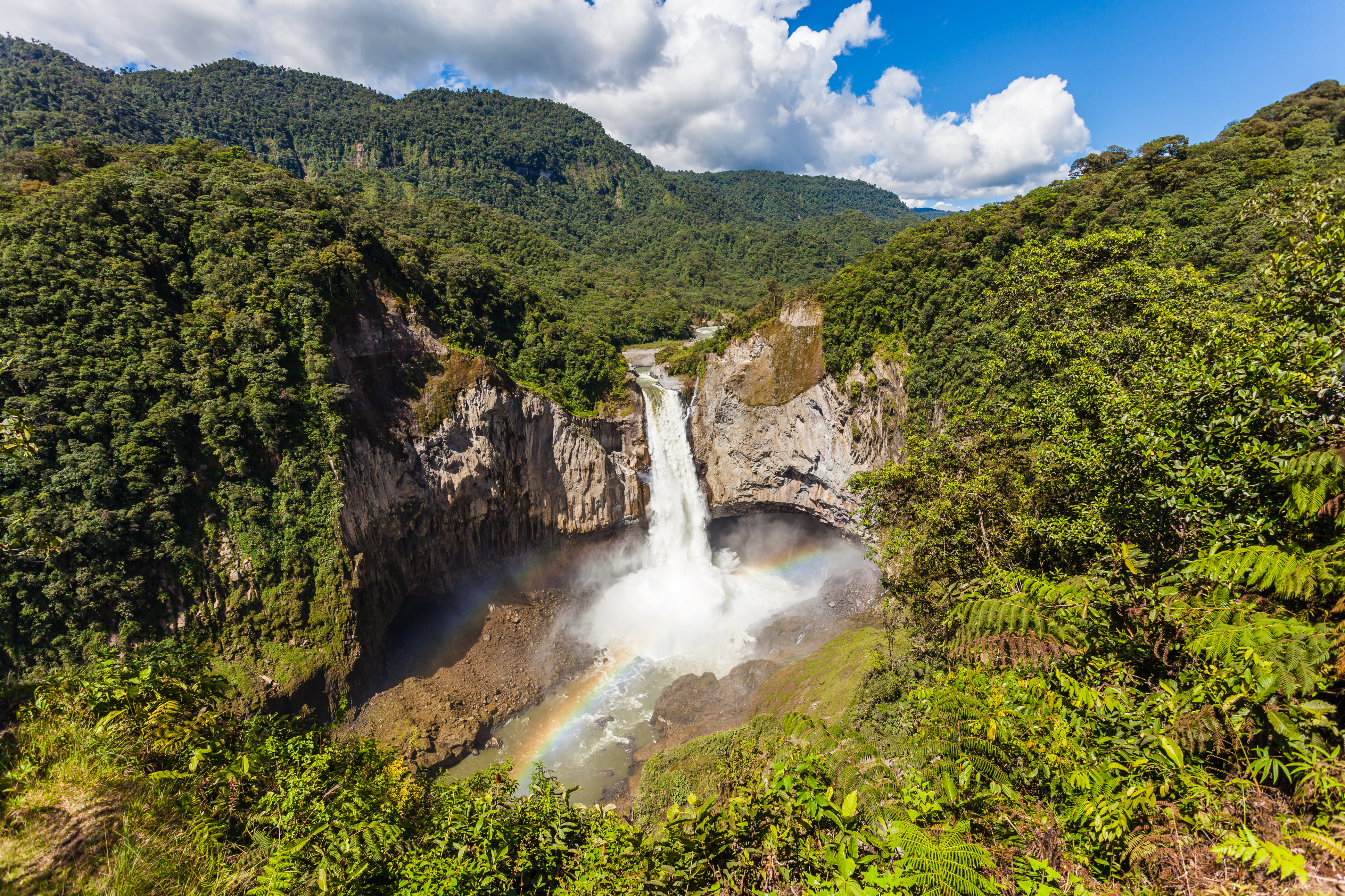 Ecudor Cascada De San Rafael Ecudor Cascada De San Rafael