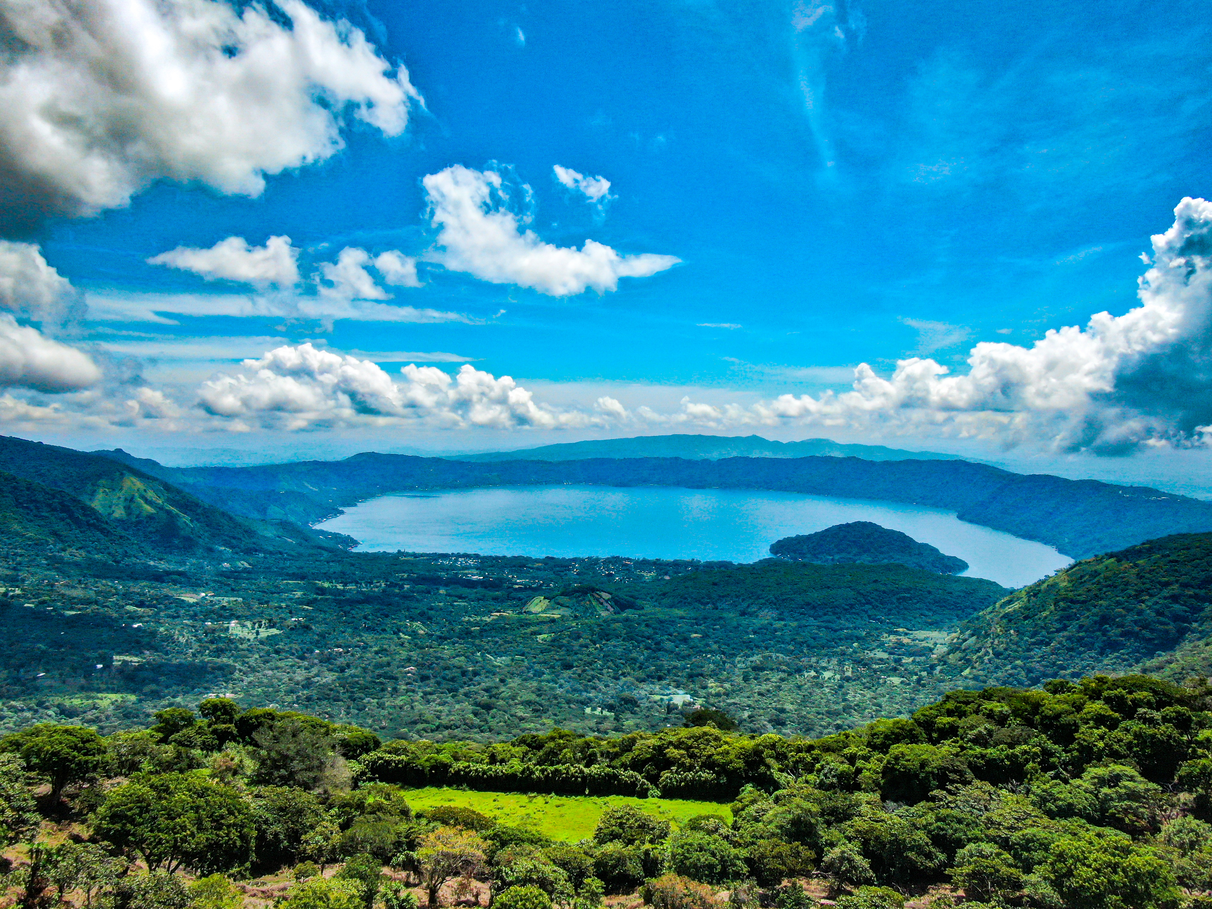 Coatepeque Lake In El Salvador, Central America (2) Coatepeque Lake In El Salvador, Central America (2)
