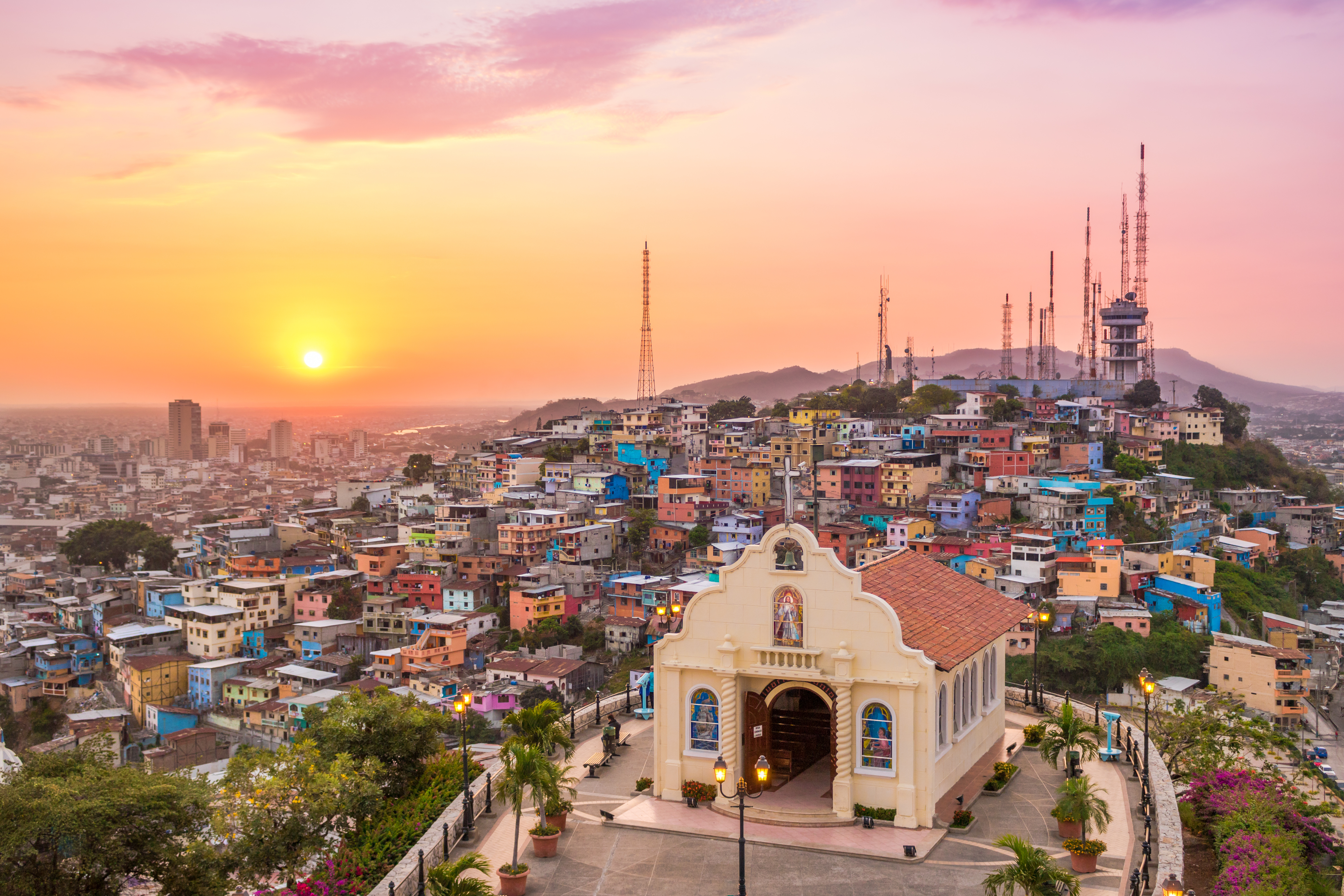 Ecuador_Guayaquil_Sunset_Hilltop