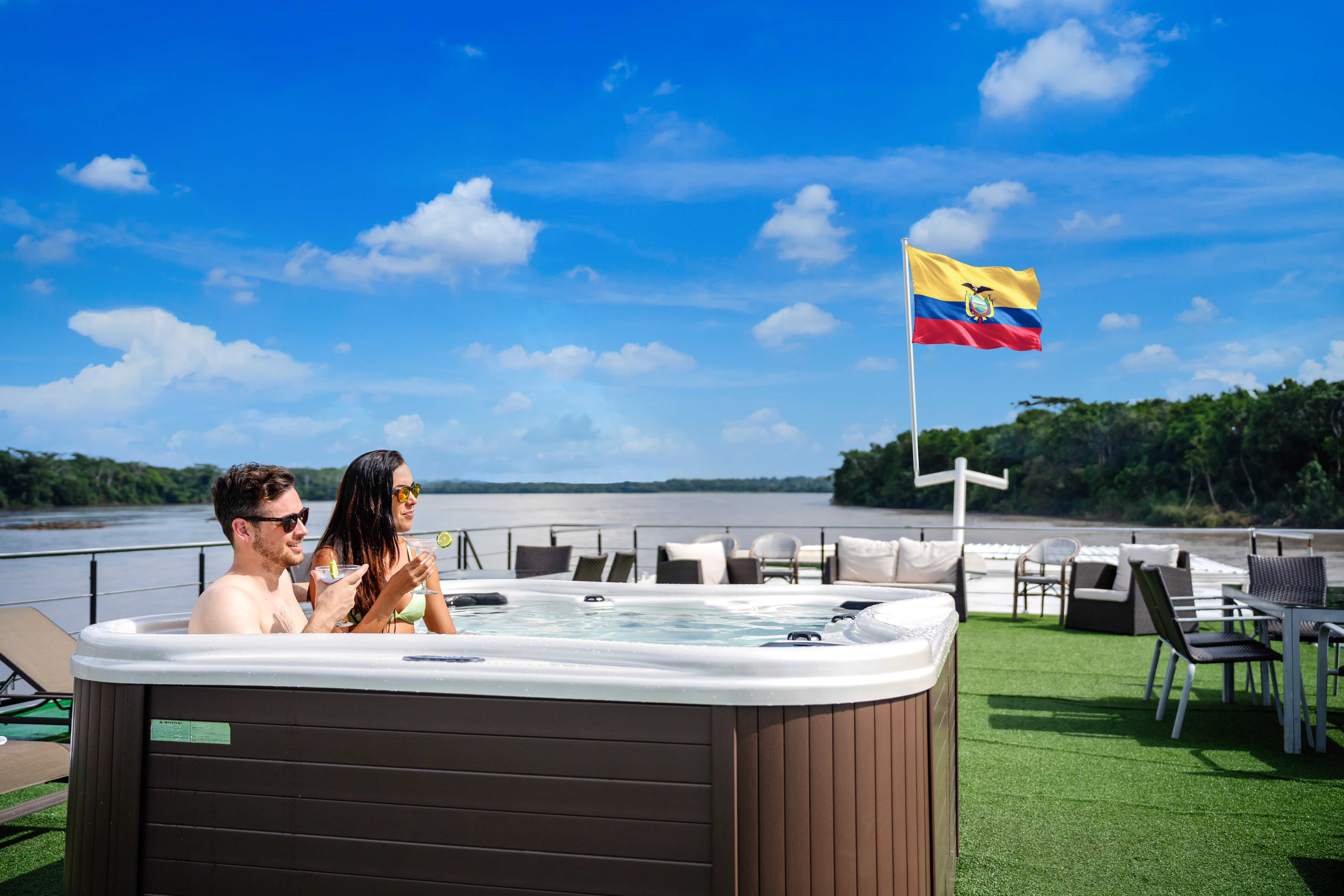 Sun Deck Social Areas Anakonda Amazon Cruise Sun Deck Social Areas Anakonda Amazon Cruise