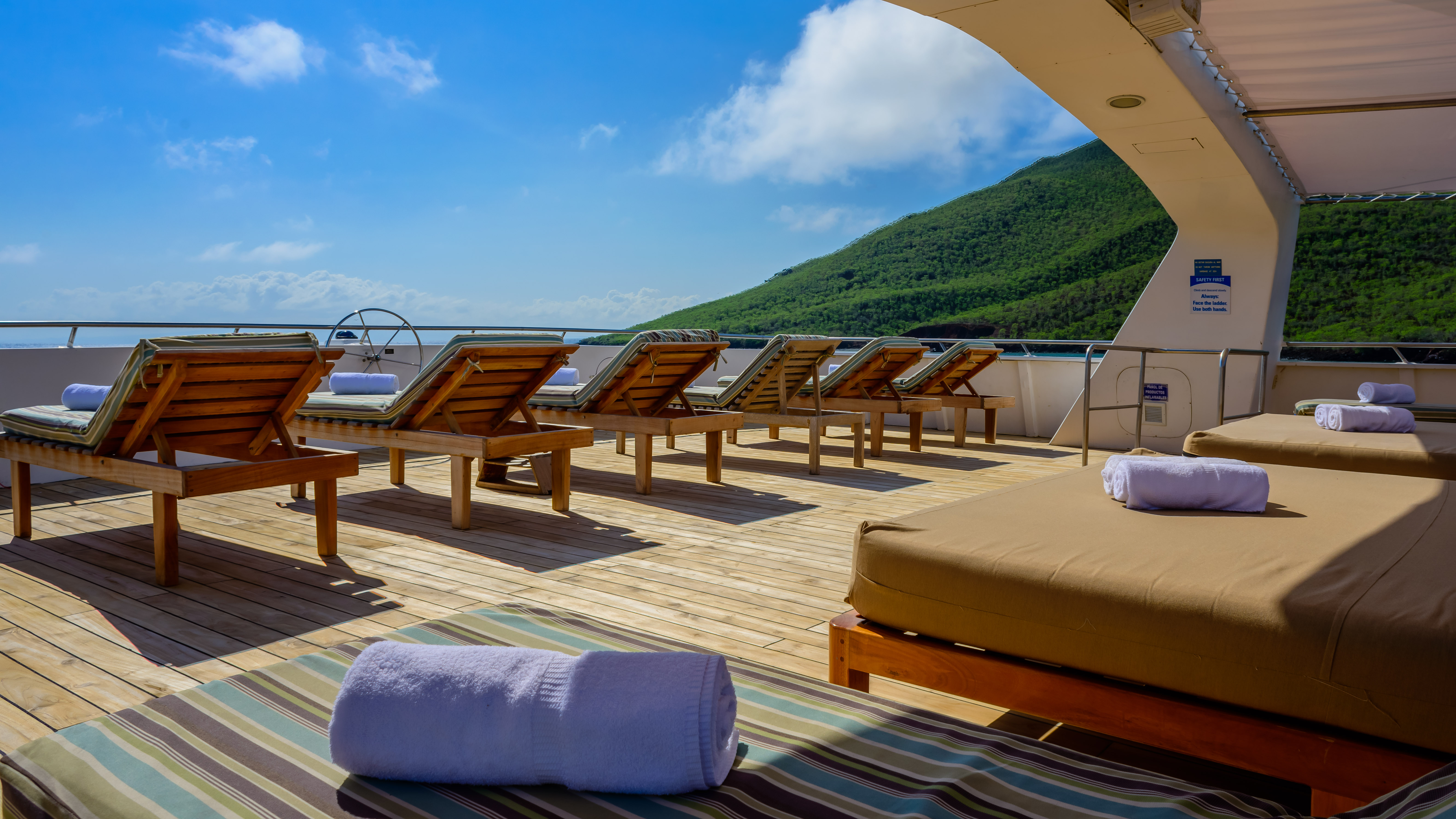 Sun Deck Shaded Area (Seaman Journey)