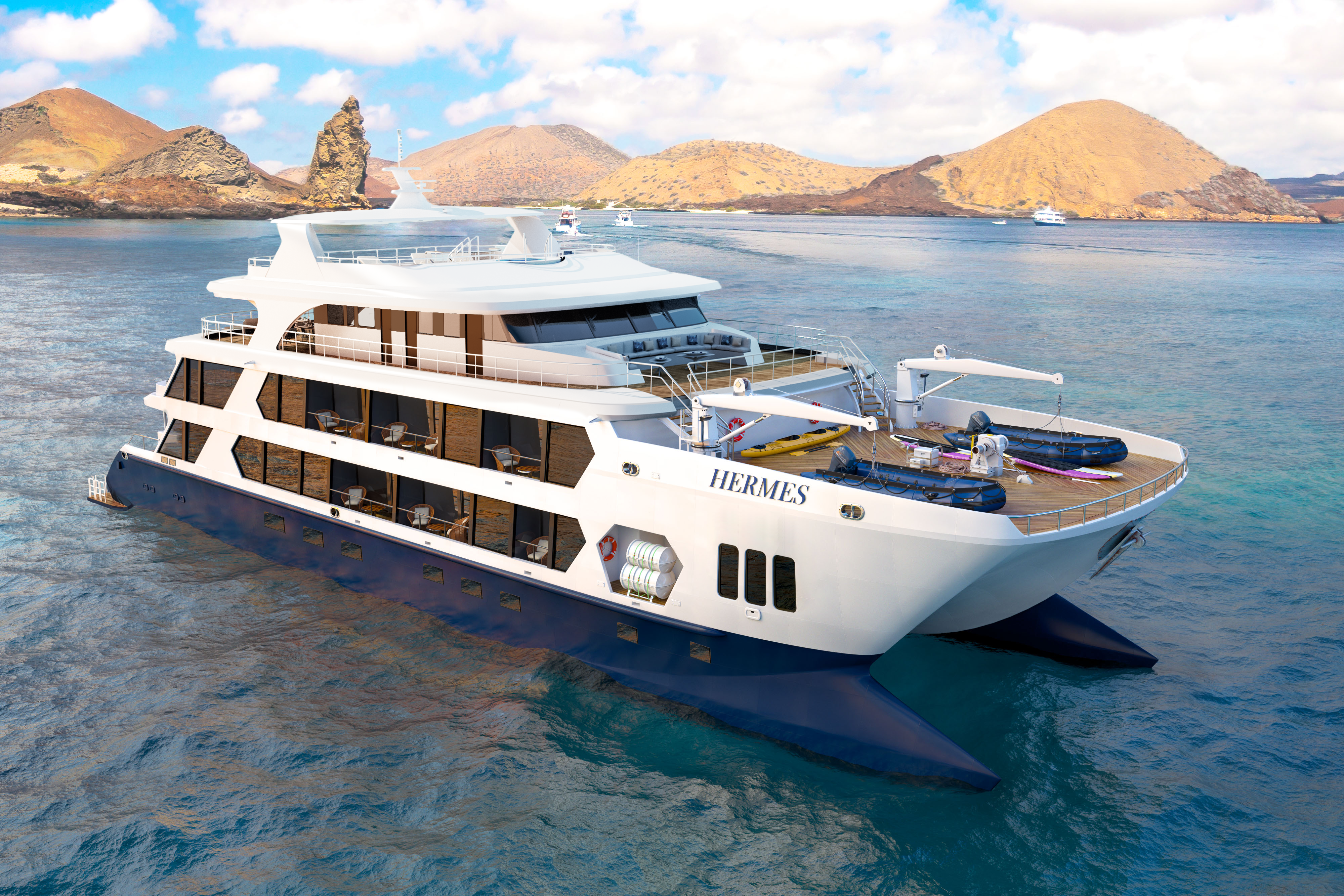 Hermes Galapagos Mega Catamaran Panoramic 2
