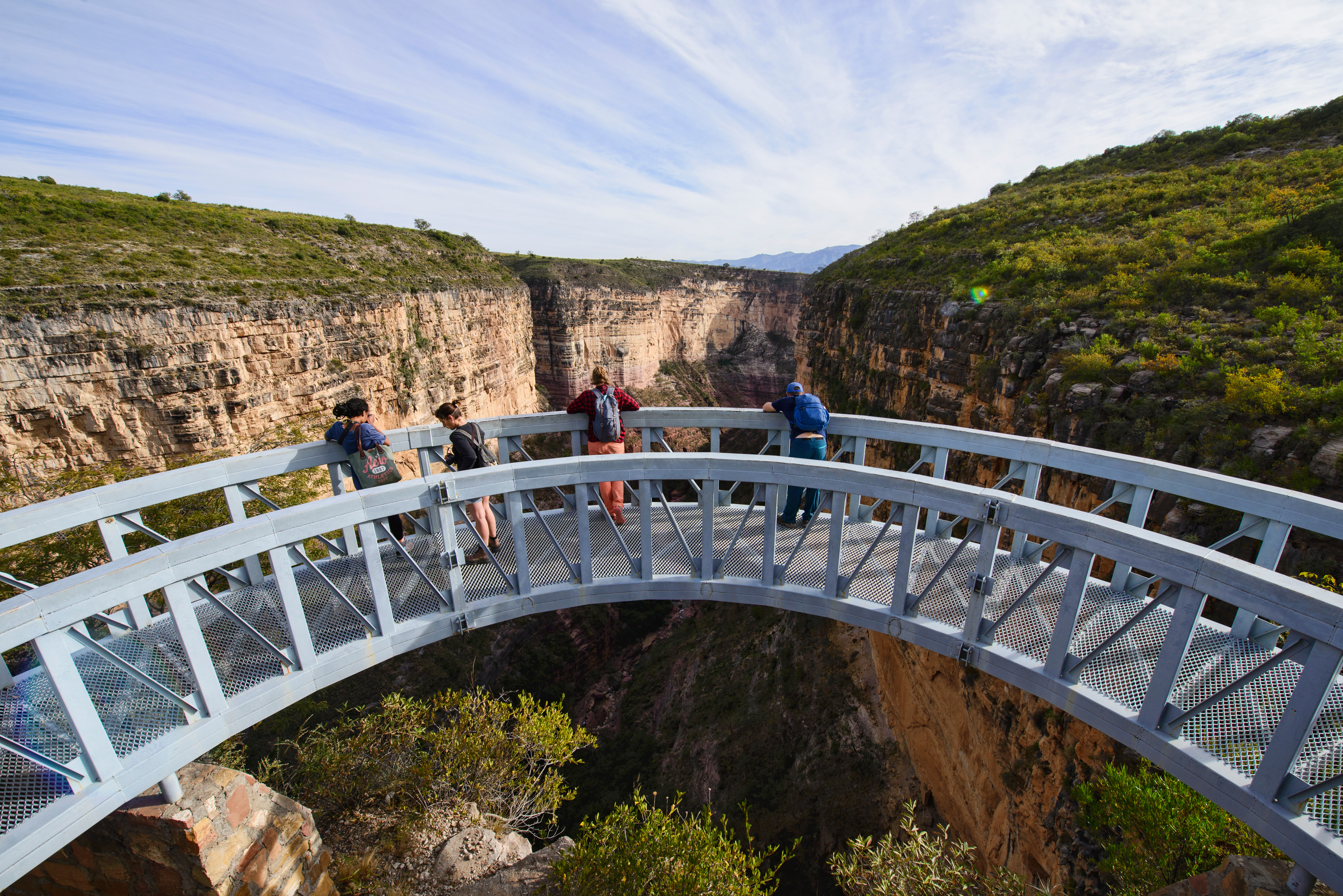 Looking Out At The Beautiful Torotoro Canyon From The Viewing Deck, Torotoro, Bolivia