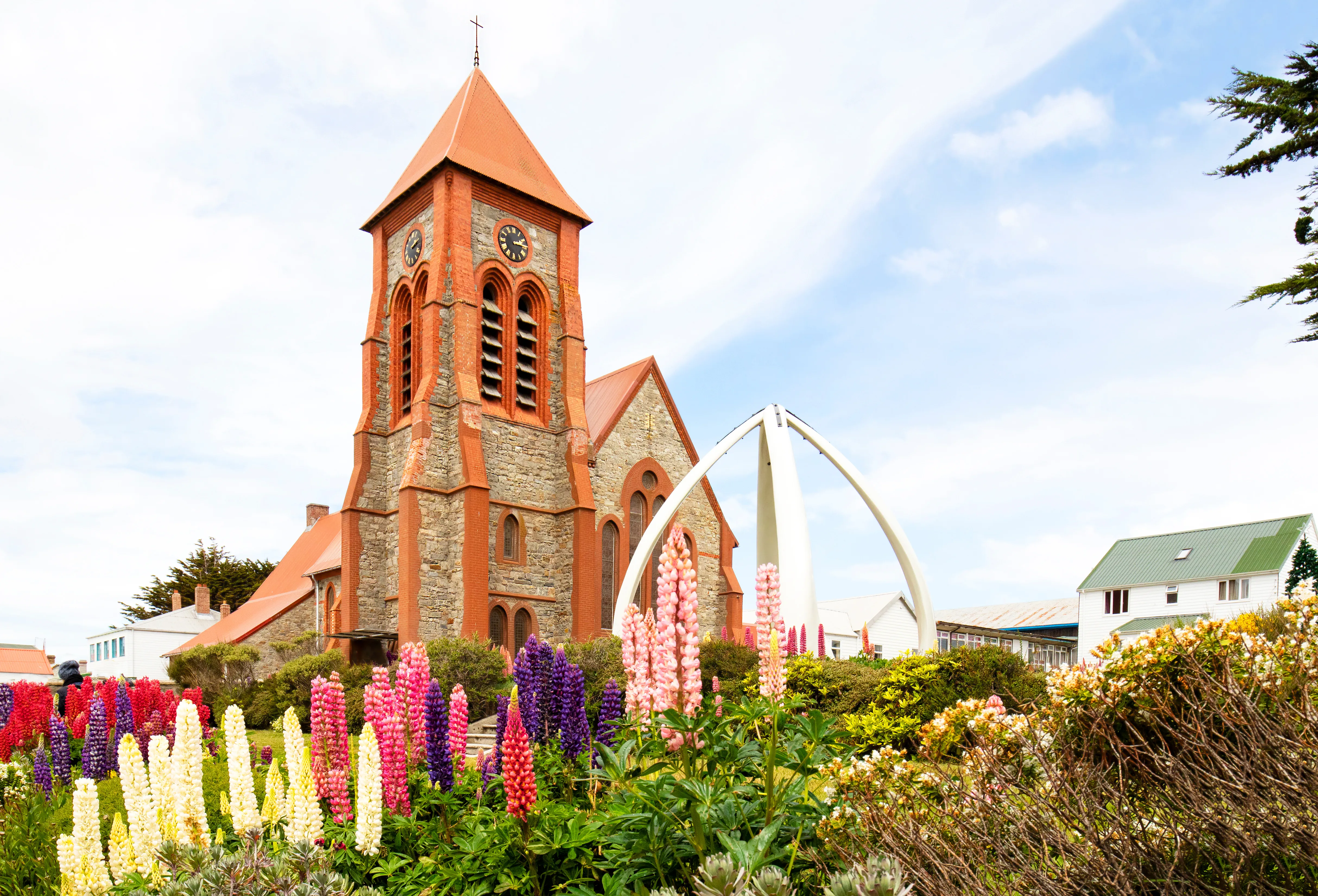 Christ Church Cathedral. Port Stanley, Falkland Islands Christ Church Cathedral. Port Stanley, Falkland Islands