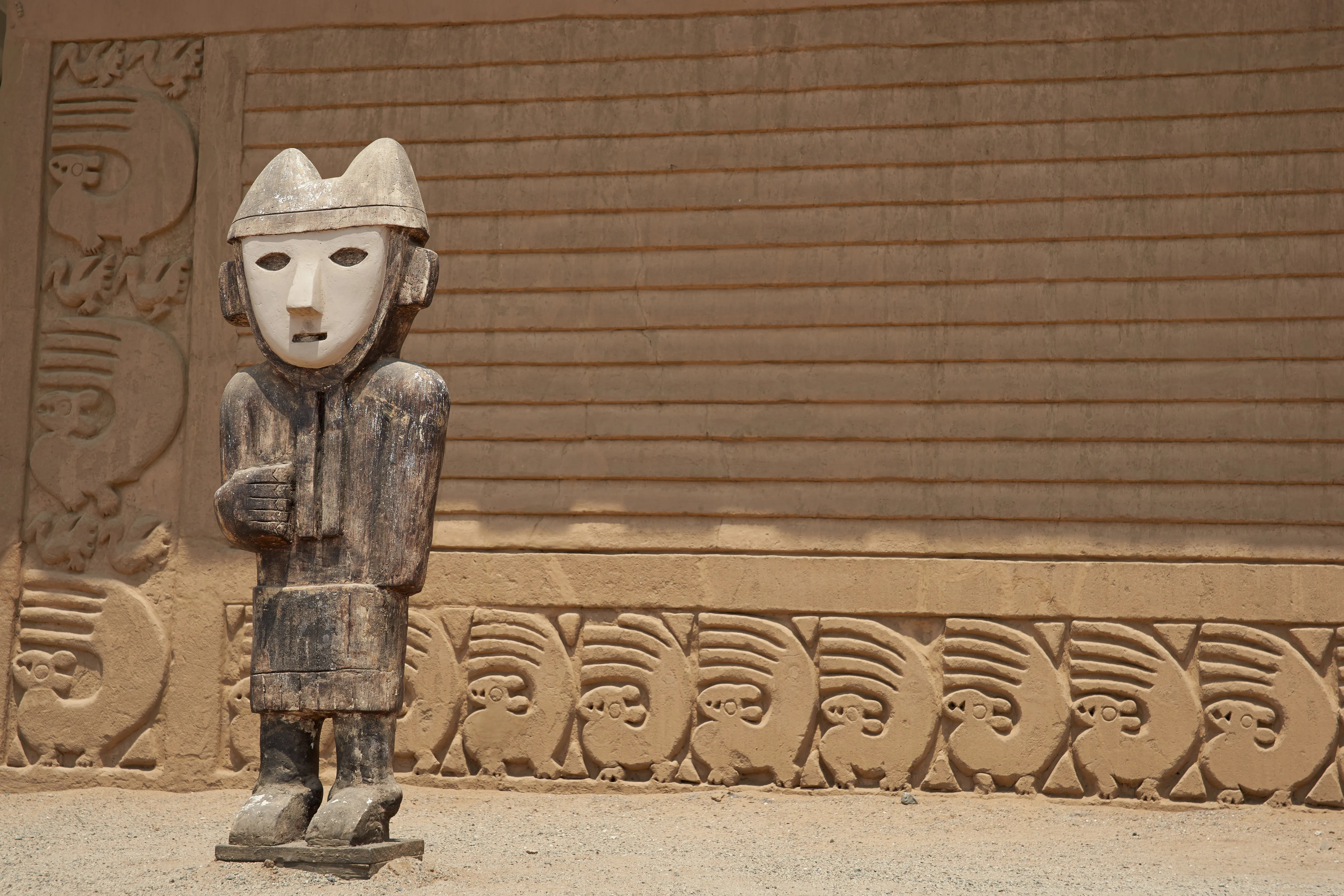 Historic City Of Chan Chan Near Trujillo In Peru Historic City Of Chan Chan Near Trujillo In Peru
