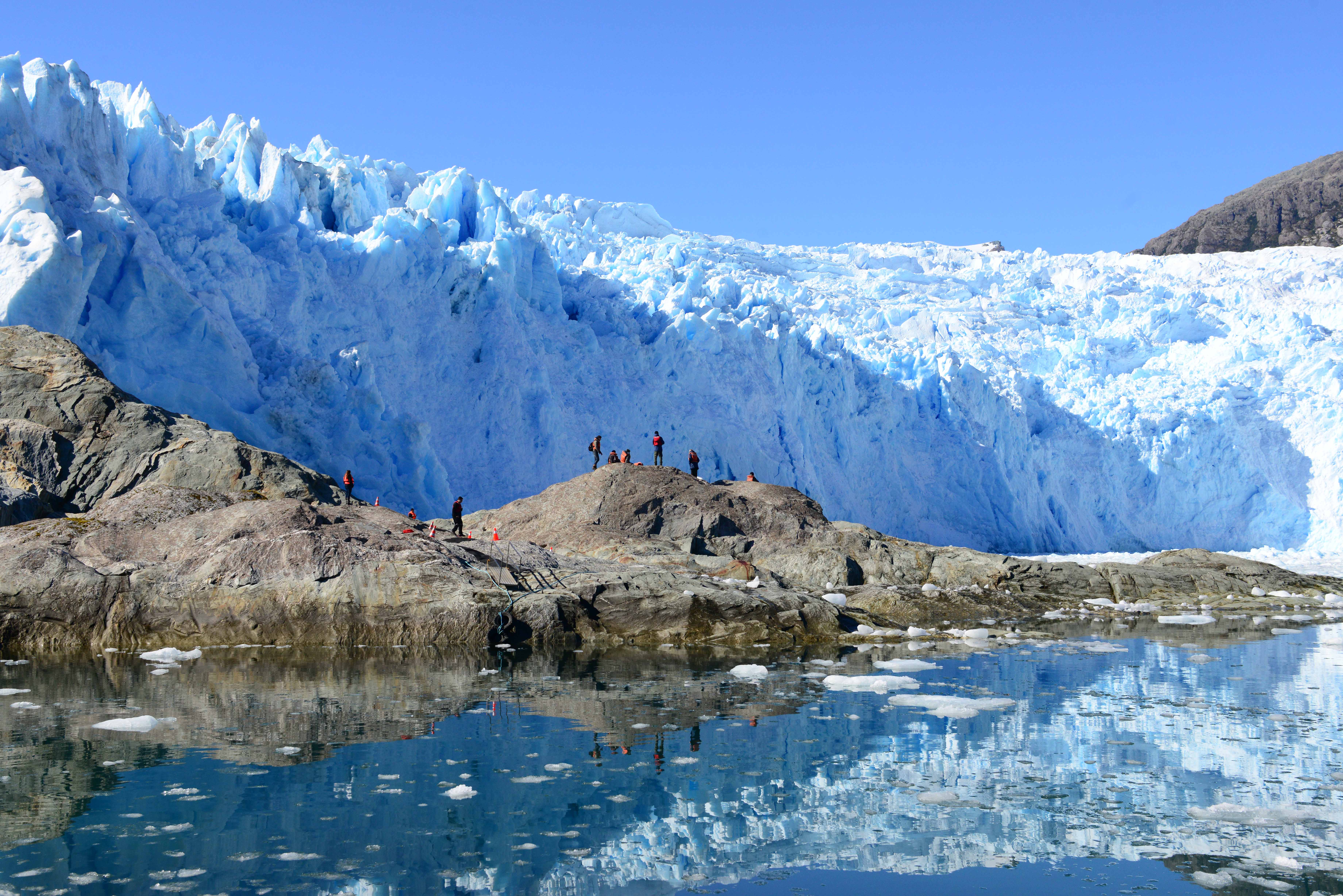 El Brujo glacier El Brujo glacier