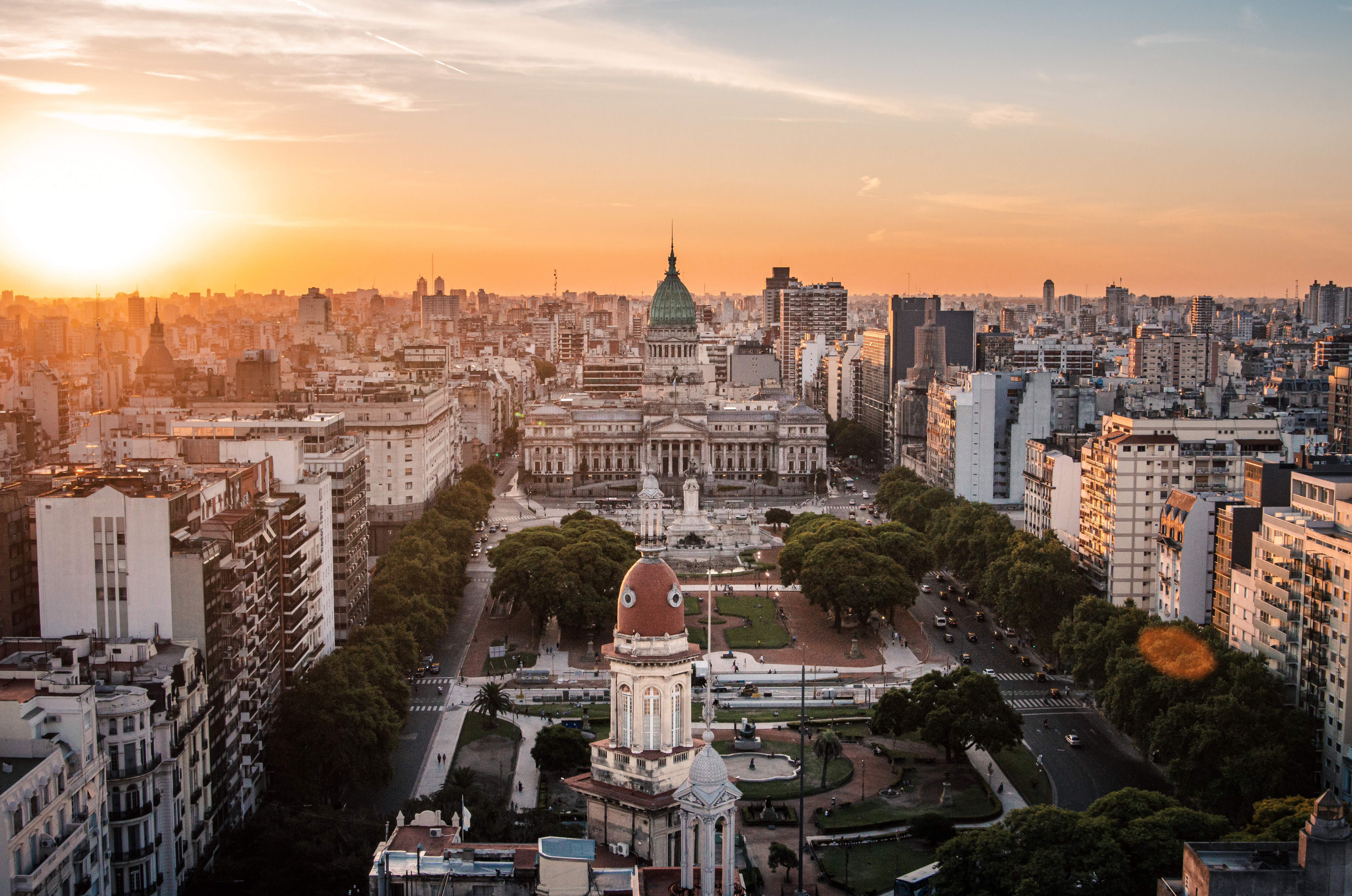 Majestic View Of Buenos Aires, Argentina