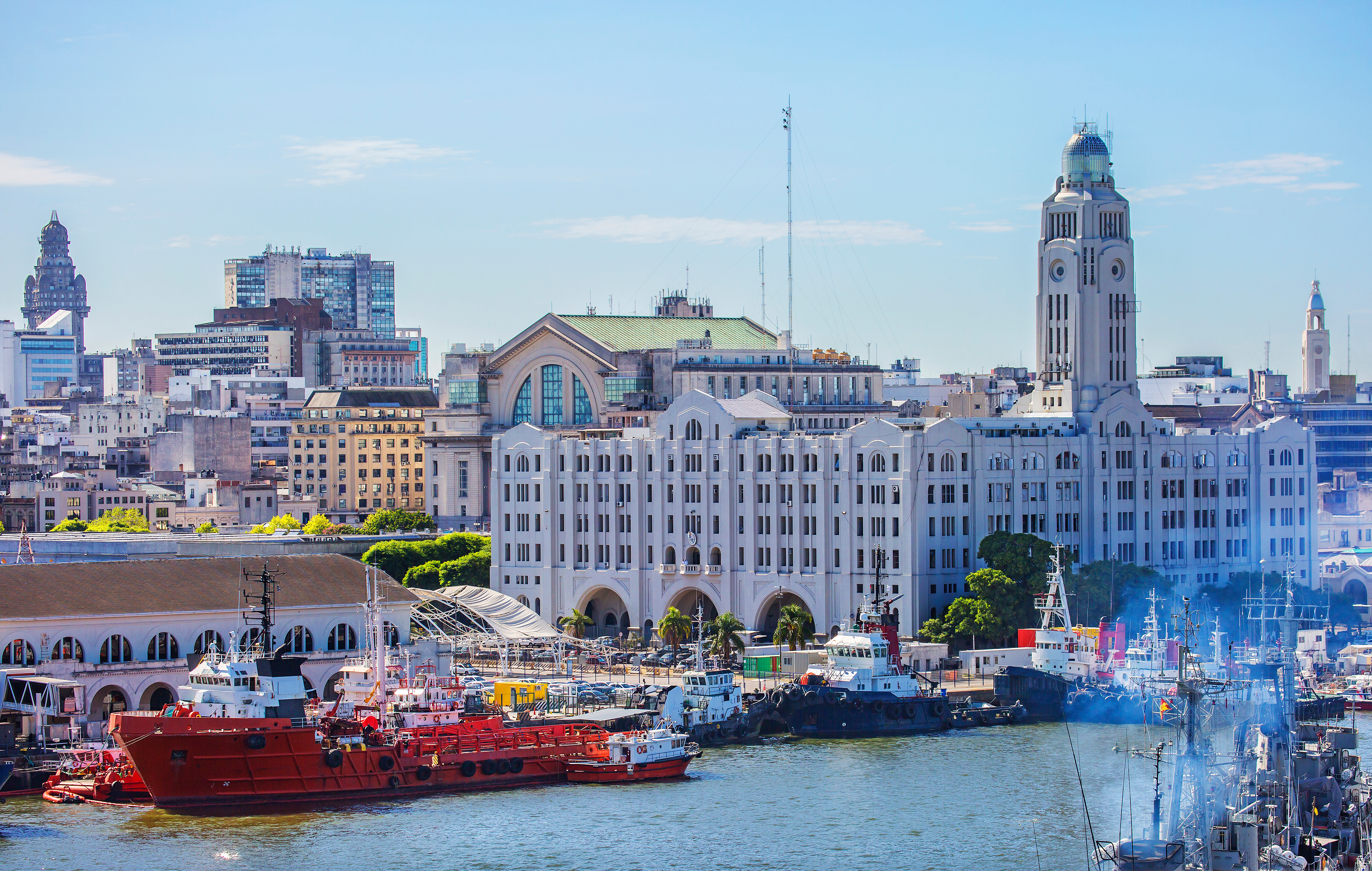 Montevideo, Uruguay, Port. Montevideo, Uruguay, Port.