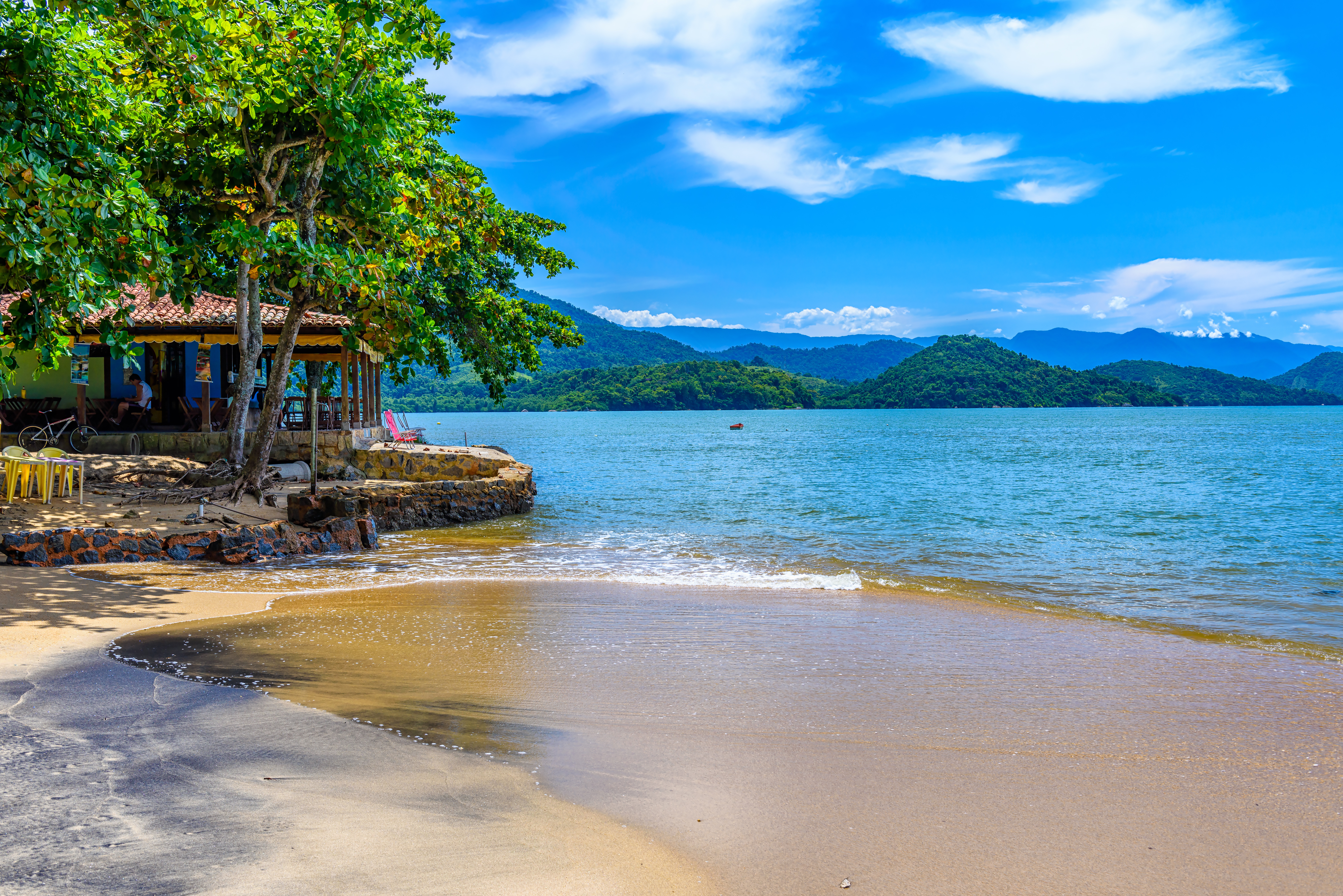 Jabaquara Beach In Paraty Jabaquara Beach In Paraty