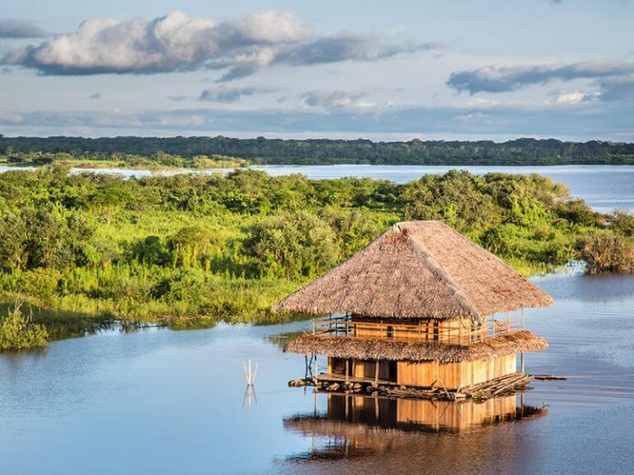 Hut In The River
