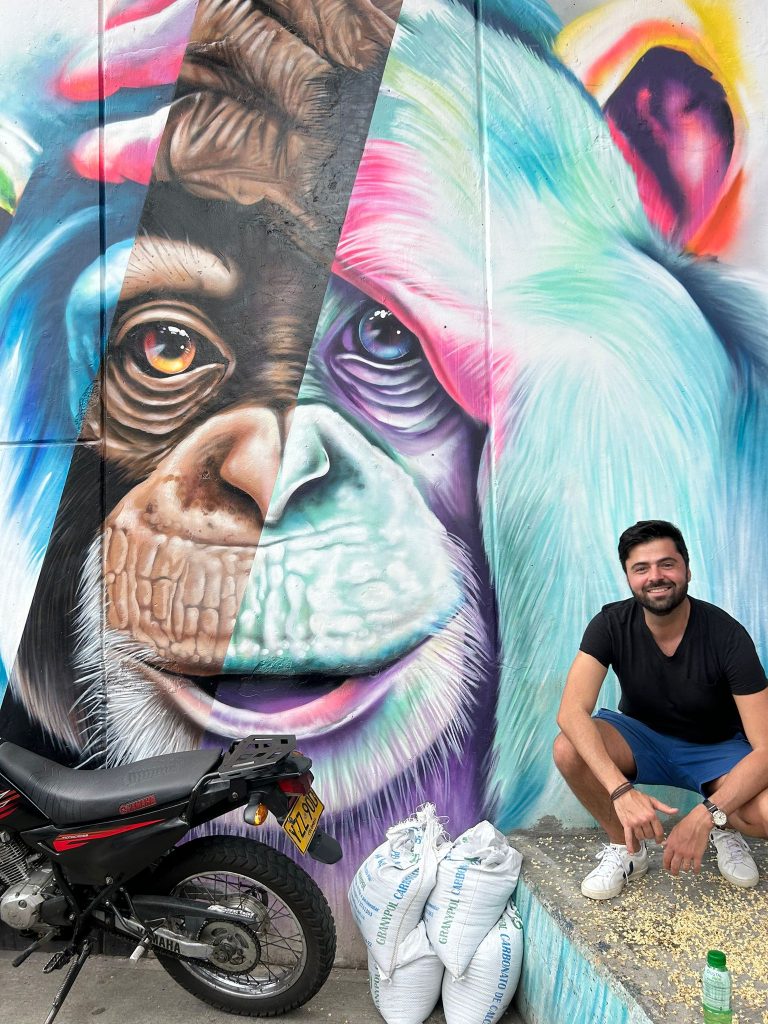 Medellin's vibrant street art