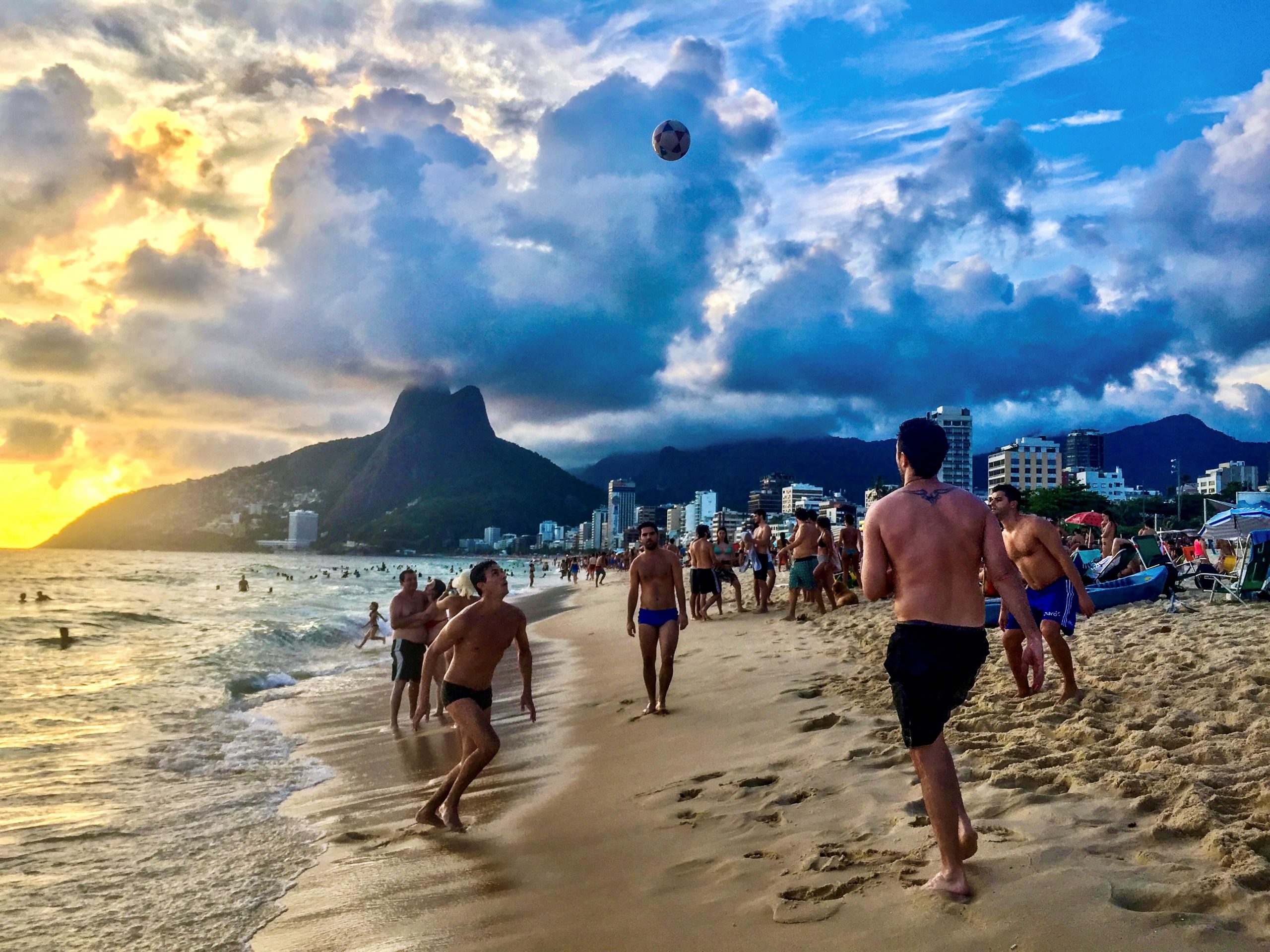 Ipanema Ballers, shot by Lewis